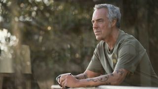 Harry Bosch stars off into the distance in Prime Video's Bosch TV series