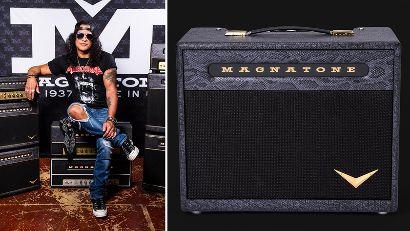 Magnatone Slash the Lil&rsquo; Viper 8-watt combo amp press image