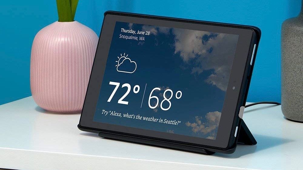 Amazon Fire Tablet Echo Show mode