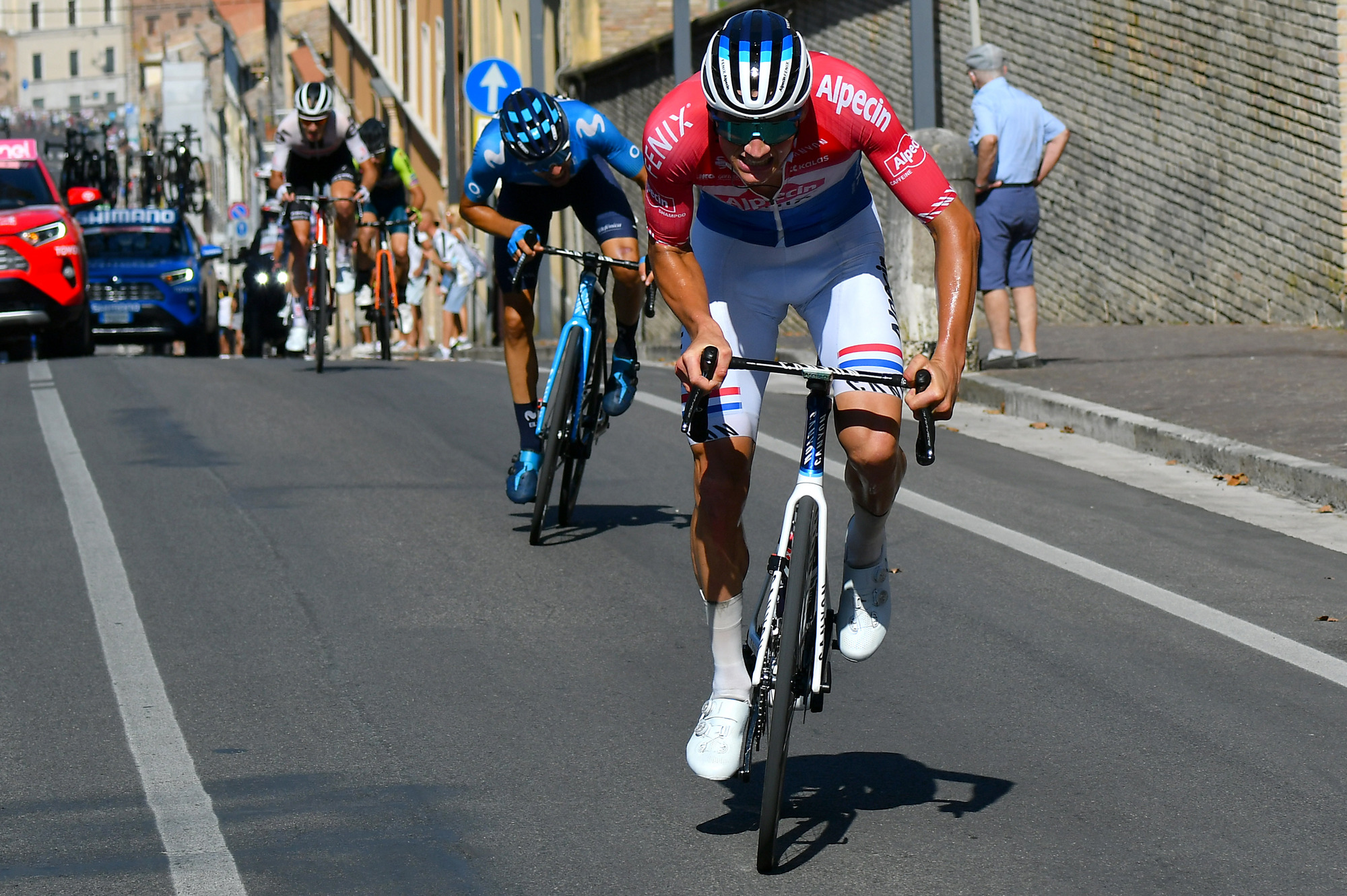 Mathieu Van Der Poel Ramps Up Classics Prep At Binckbank Tour Cyclingnews