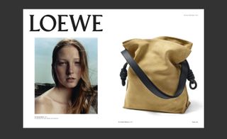 A series of Meisel's archival images unconventionally appeared alongside S/S 2015 product.