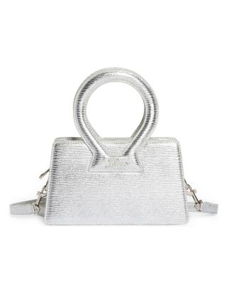 Luar LUAR Ana Mini Leather Top Handle Bag, Alternate, color, METALLIC SILVER LUAR Ana Mini Leather Top Handle Bag, Alternate, color, METALLIC SILVER LUAR Ana Mini Leather Top Handle Bag, Alternate, color, METALLIC SILVER LUAR Ana Mini Leather Top Handle Bag, Alternate, color, METALLIC SILVER LUAR Ana Mini Leather Top Handle Bag, Alternate, color, METALLIC SILVER Show all SIZE INFO 8 1/2