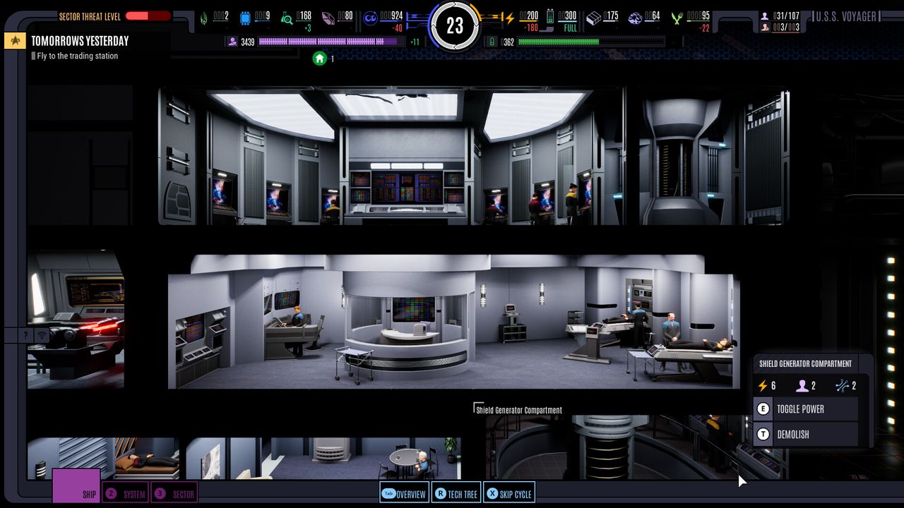 Star Trek Voyager - Across the Unknown screenshot