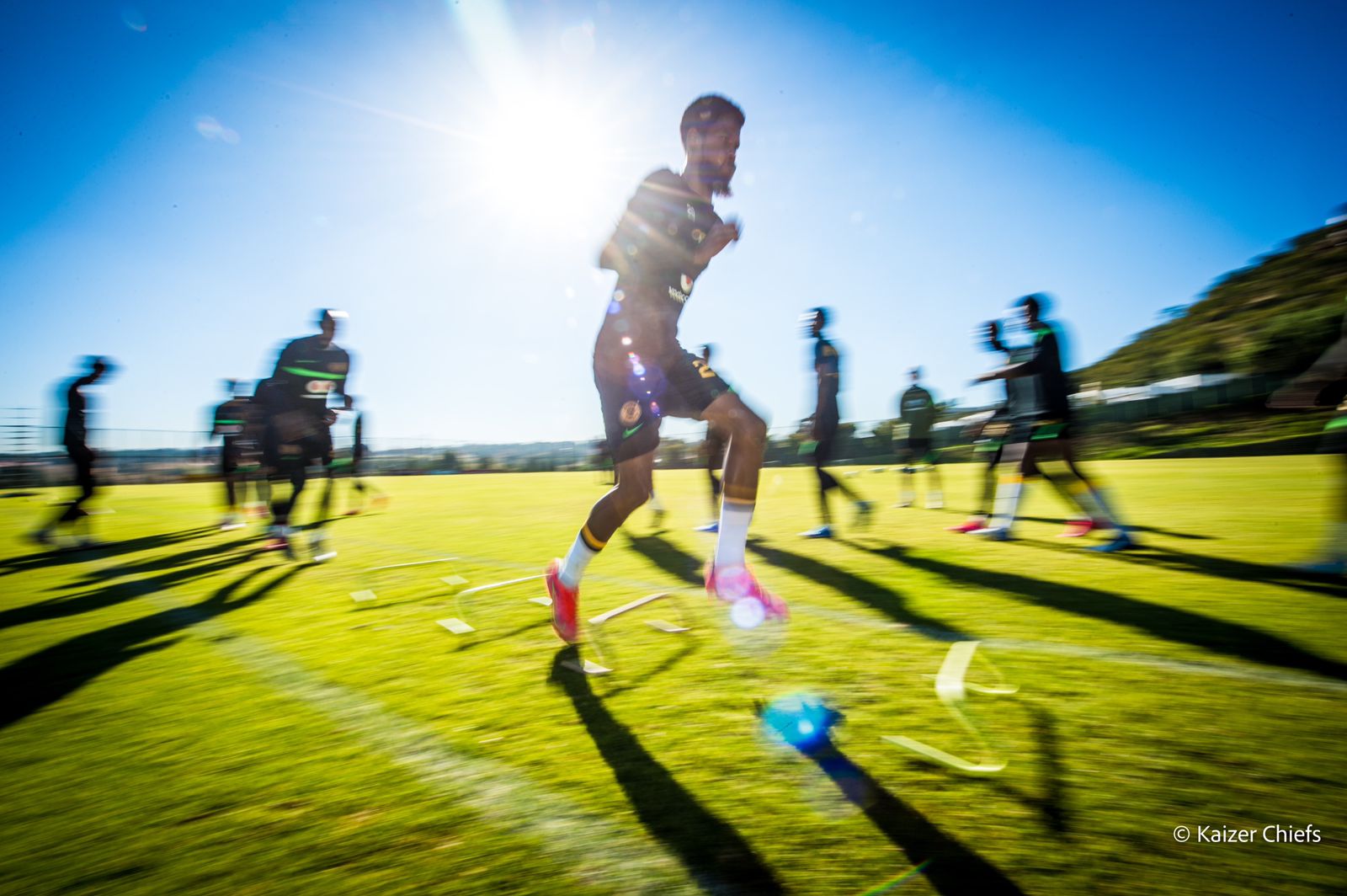 Kaizer Chiefs training session