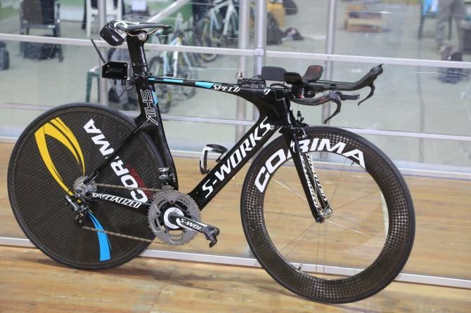 The Specialized Shiv TT bike