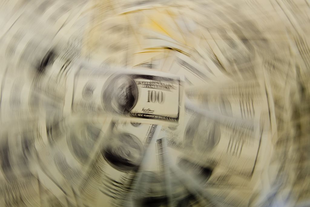 Swirling money
