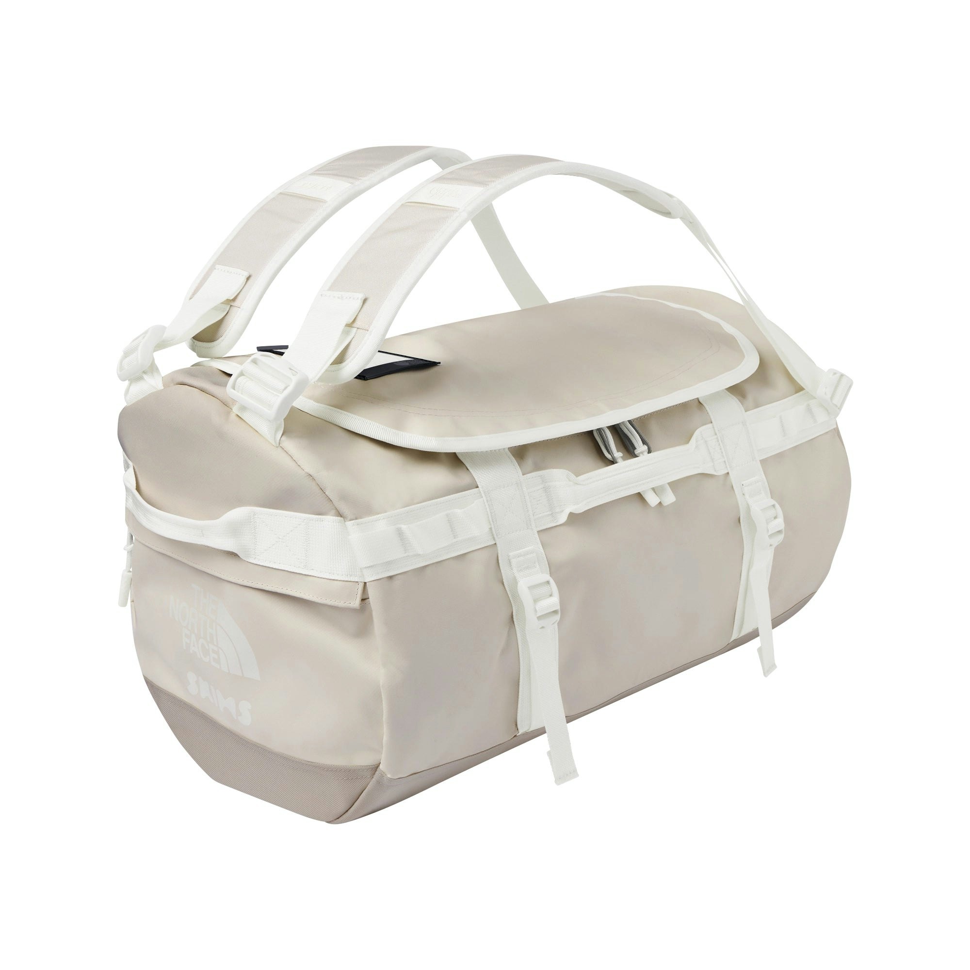 The North Face X Skims Small Base Camp Duffle Bag | Bone | Os