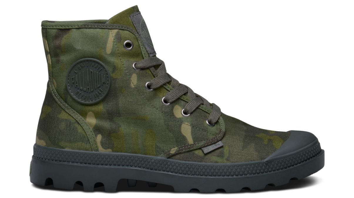 Palladium Pampa hi camo boots