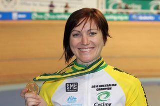 Anna Meares with another national title to her name