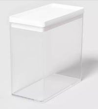 Clear food storage container | $10 at Target