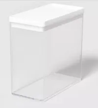 Clear food storage container | $10 at Target