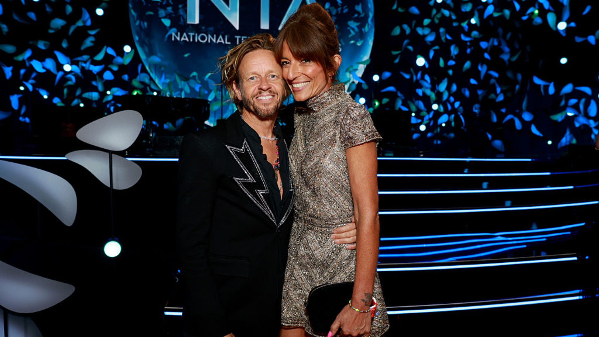 Michael Douglas and Davina McCall during the NTA&#039;s 2025 at The O2 Arena