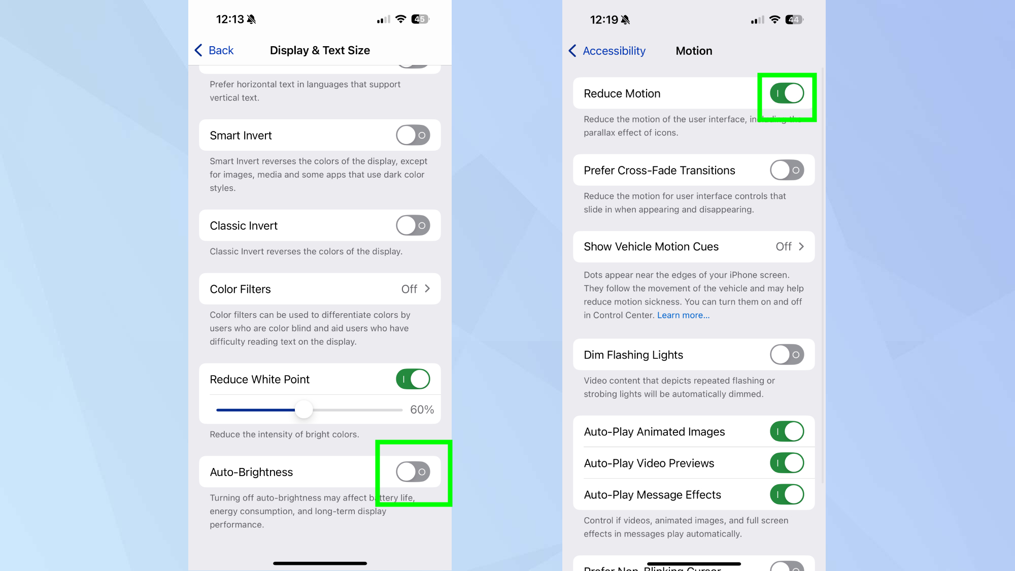 How to use iPhone Accessibility settings to reduce battery drain