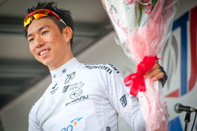 Joon yong Seo (KSPO) get the best young rider's jersey
