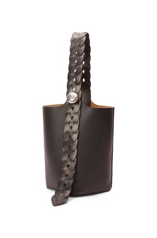 Large Pebble Bucket Bag in Mellow Calfskin