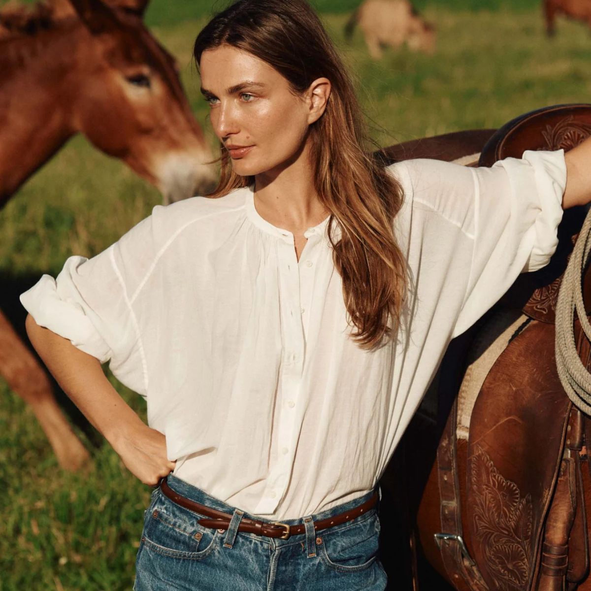 D&oscirc;n, The Jane Blouse