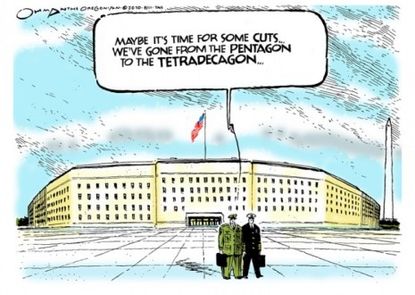 Cuts to shape-up the Pentagon