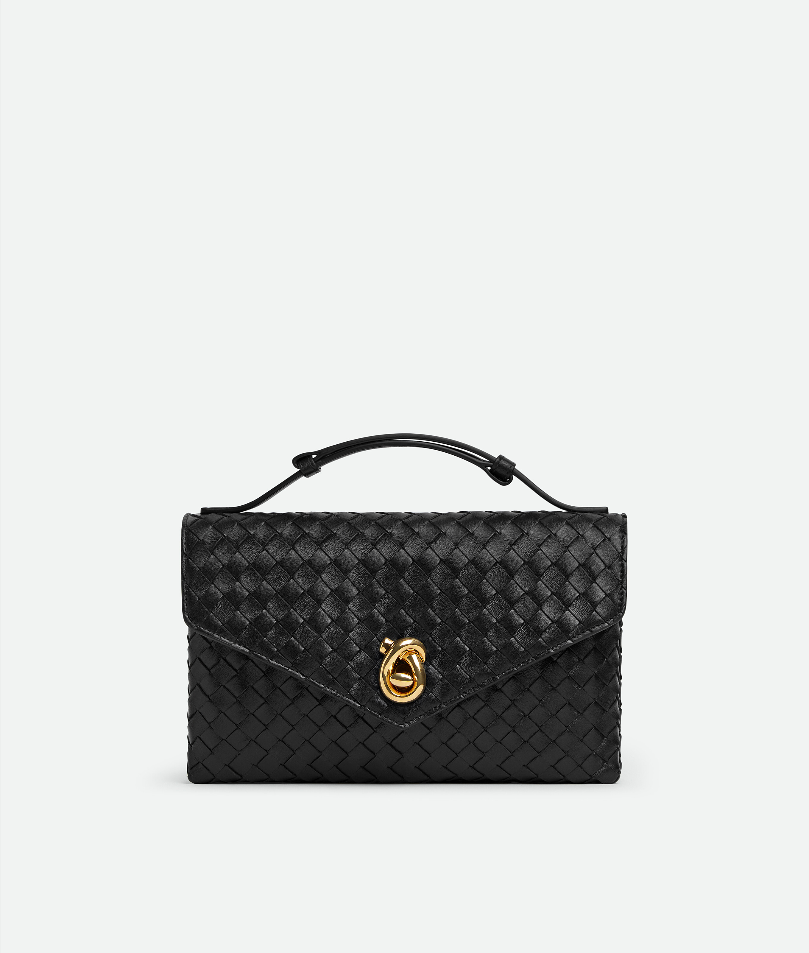 Women's Knot Lock in Black/muse Brass