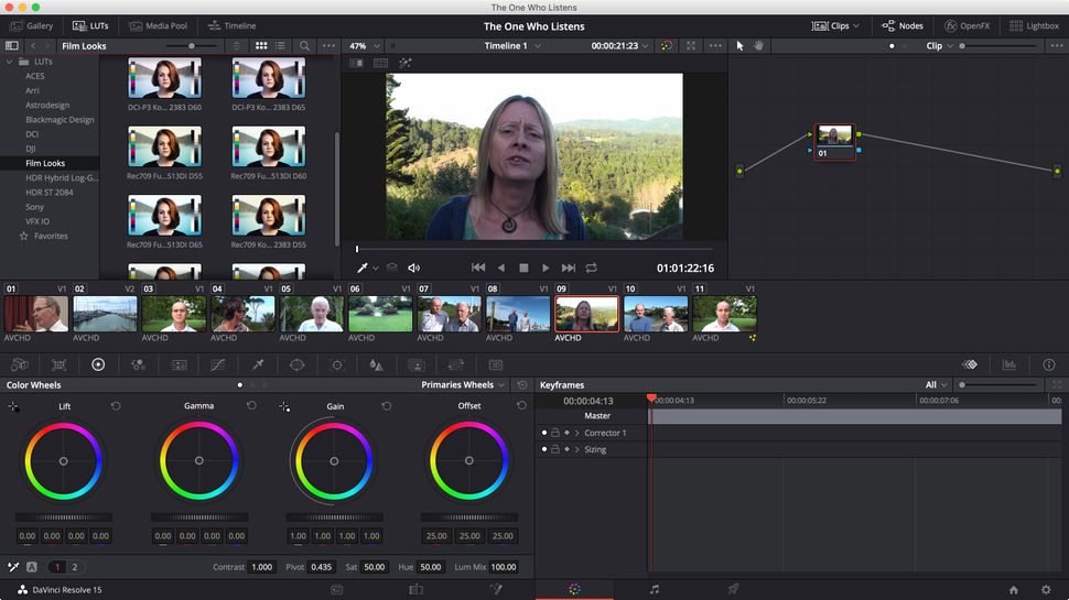 davinci resolve luts location