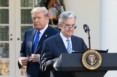 president donald trump fed chair jerome powell