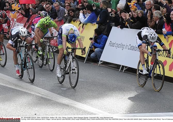 Luka Mezgec (Giant-Shimano) wins the Catalunya opening stage