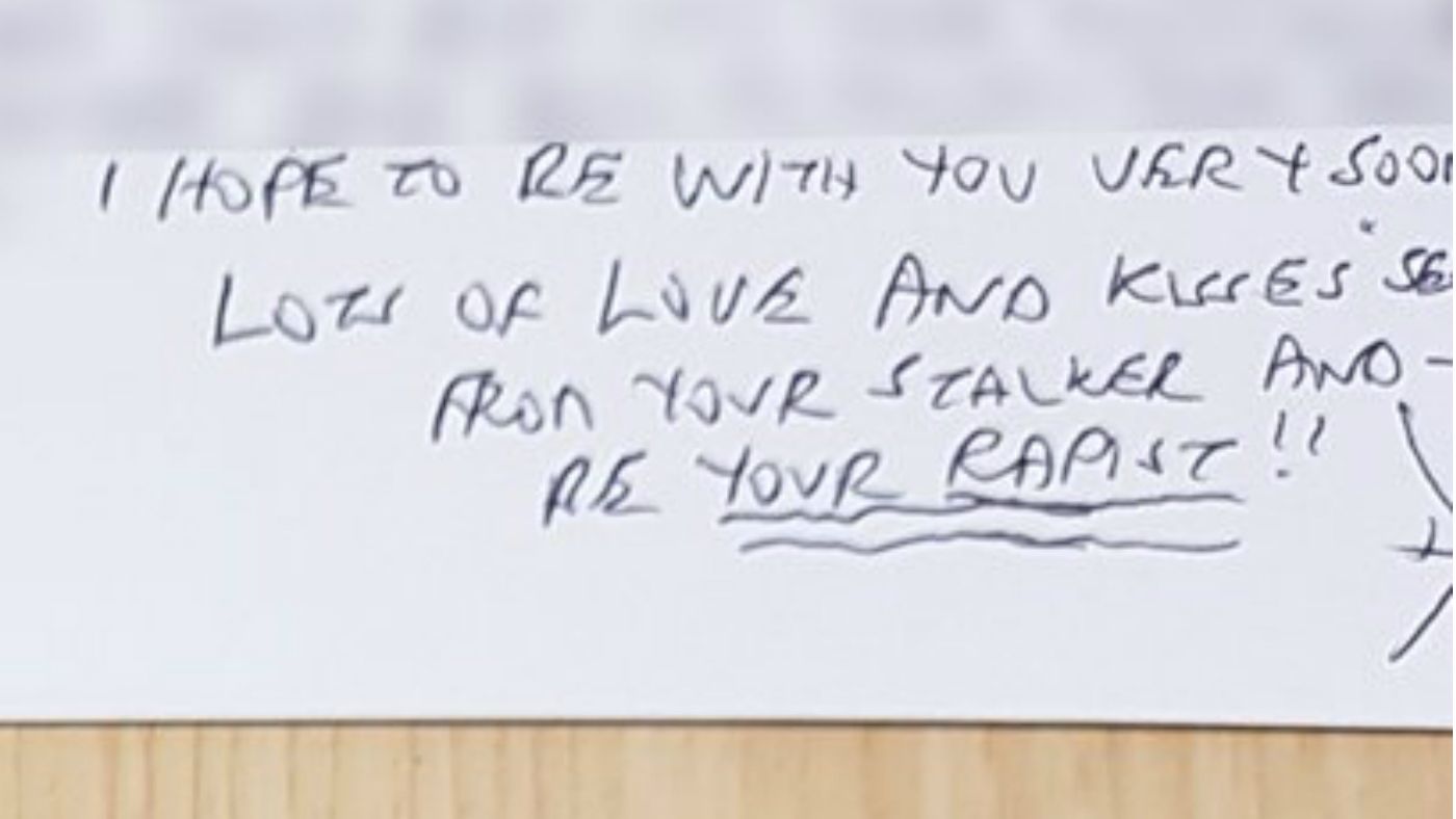 Police Handwritten Notes Example Police release handwriting samples in bid to catch stalker | The Week