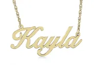 Script name necklace ($162) | Zales