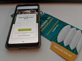 Connecting to hotel Wi-Fi