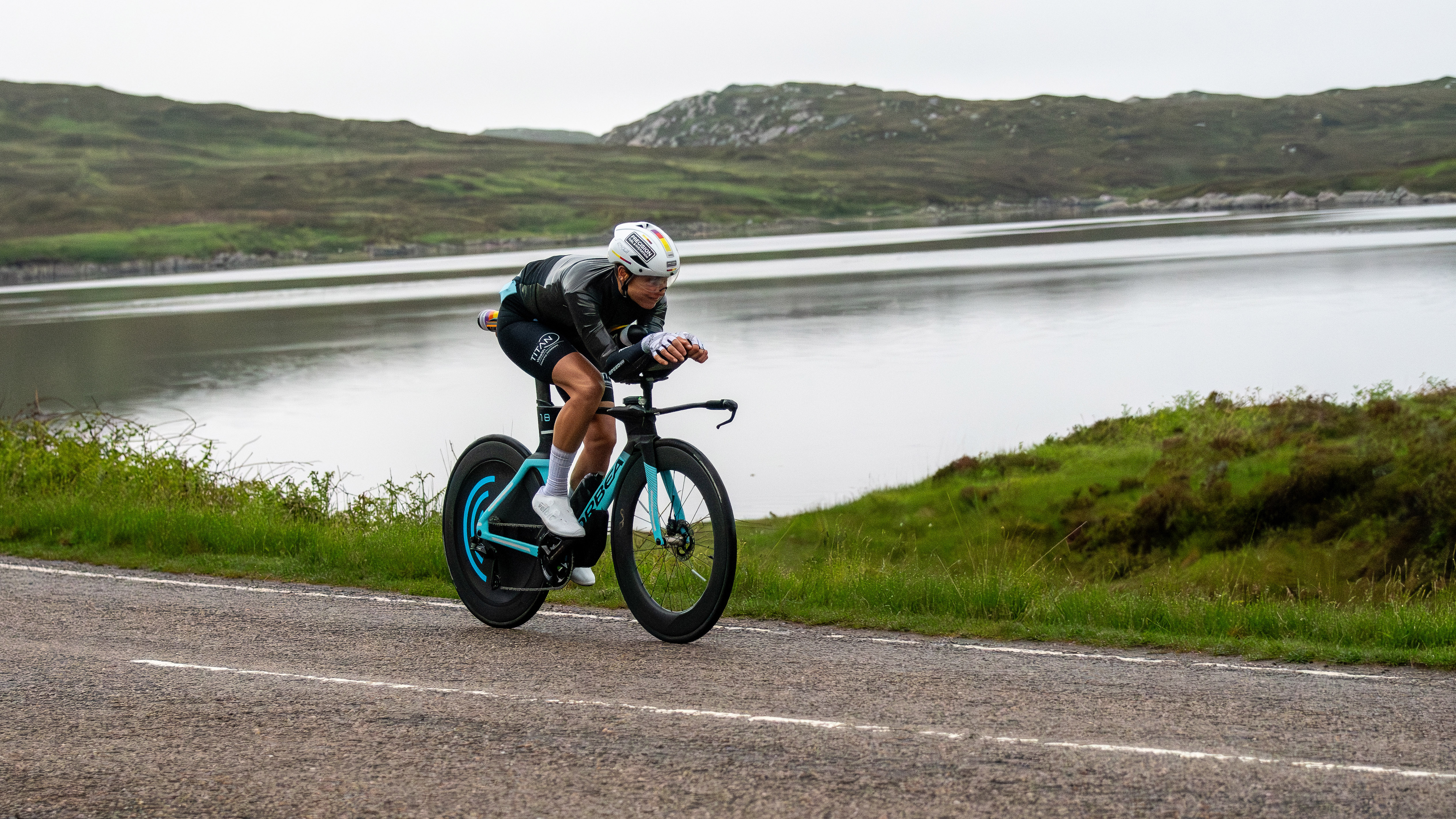 Caroline Livesey during her ride