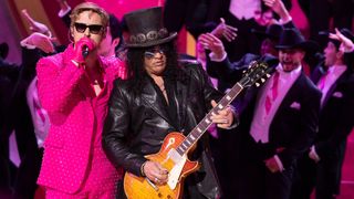 Ryan Gosling and Slash rock out at the Academy Awards ceremony 2024