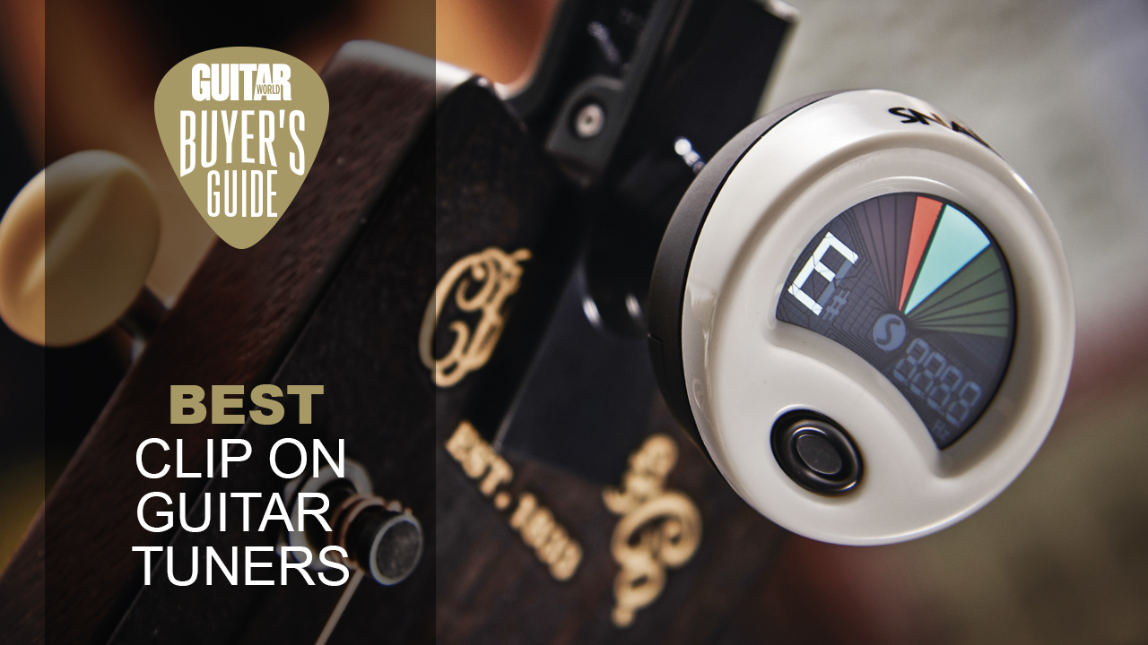 Best clip-on guitar tuners 2024: stay in tune on a budget