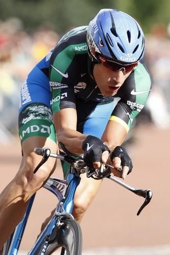 George Hincapie (Discovery was disappointed with his third place having trained specifically for the prologue.