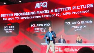 TCL press conference at CES 2024