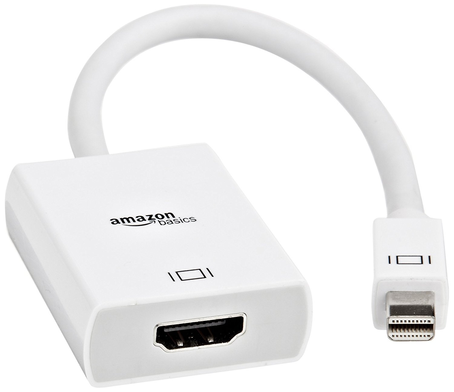 AmazonBasics Mini DisplayPort to HDMI adapter