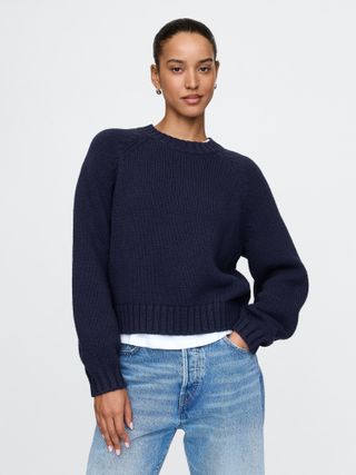 100% Cotton Oversized Boyfriend Sweater