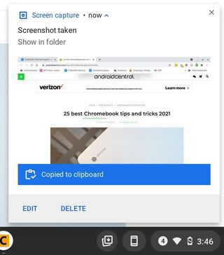 Chromebook Screenshot