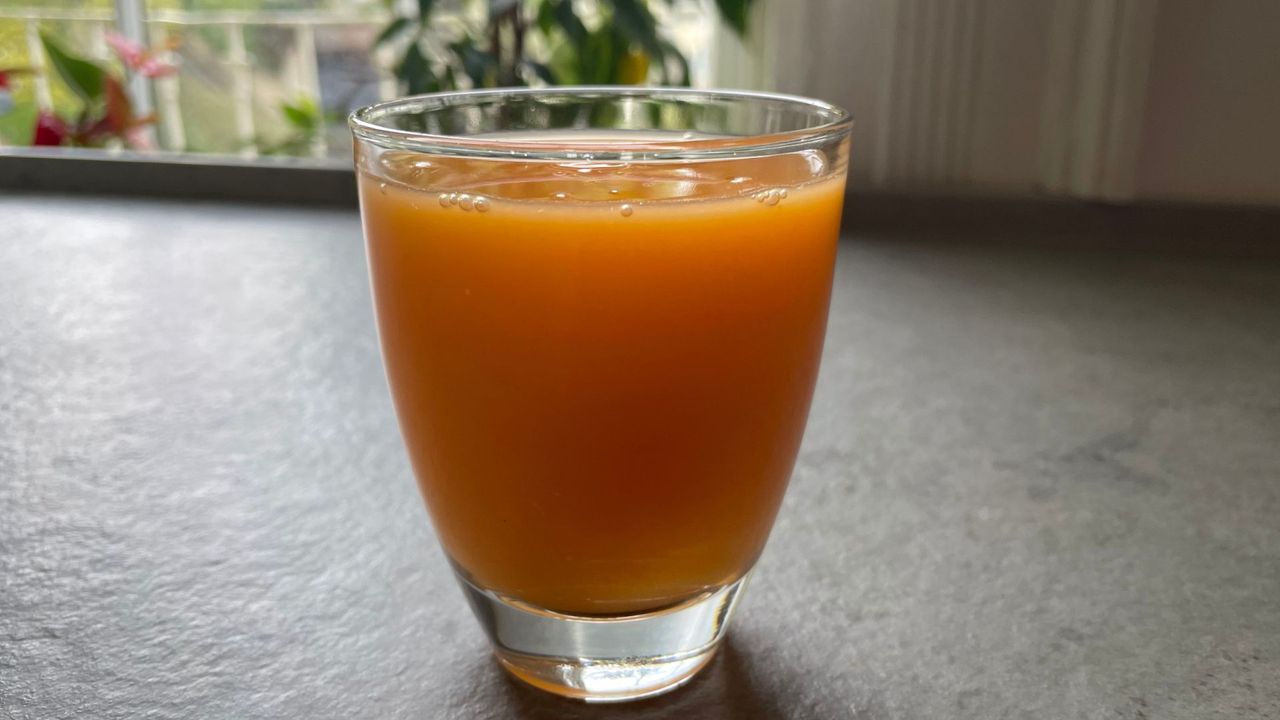The Nama J2 Juicer in our test kitchen being used for review