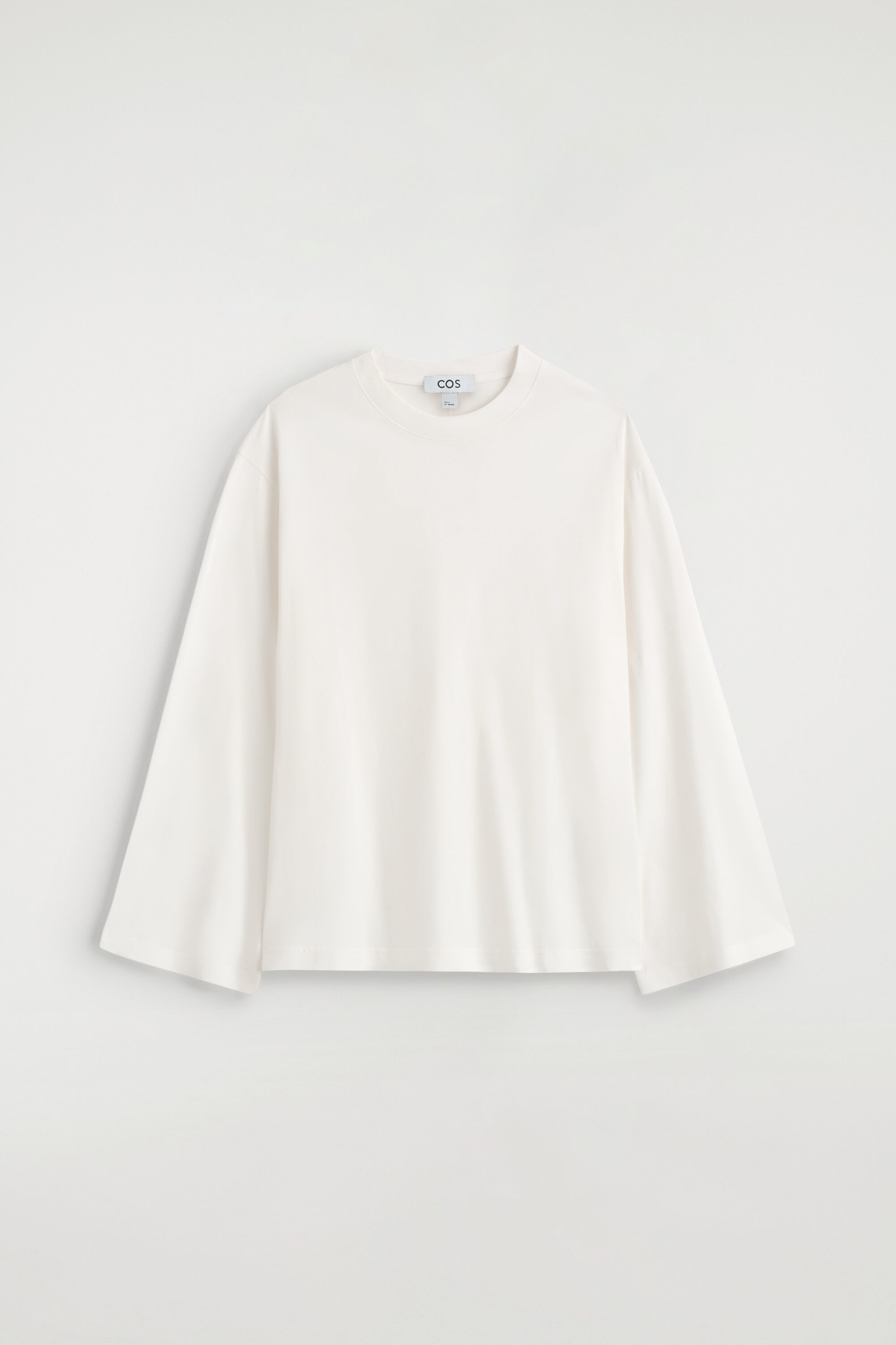Brushed-Cotton Long-Sleeved T-Shirt