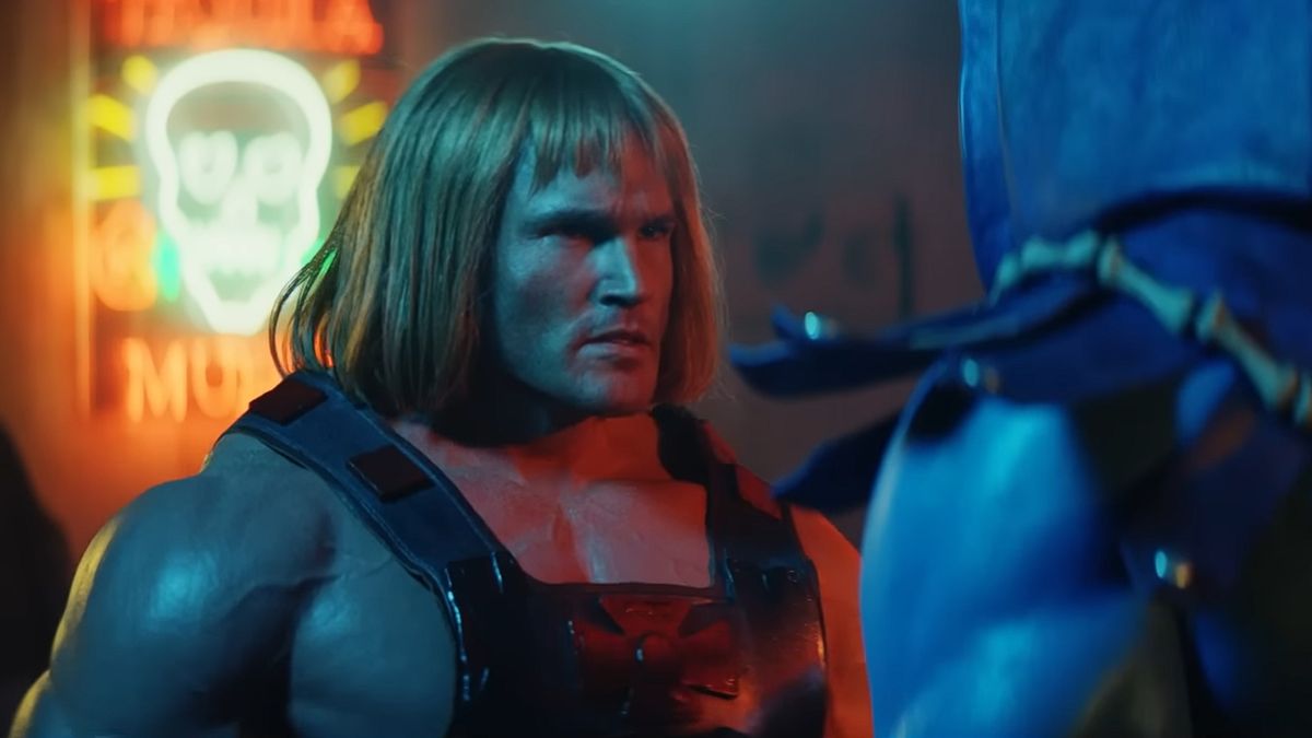 UK He-Man advertisement for MoneySupermarket, shown in 2017.