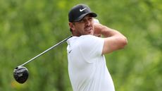 Brooks Koepka during a practice round ahead of the 2023 PGA Championship