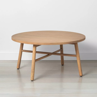simple four-legged wooden coffee table