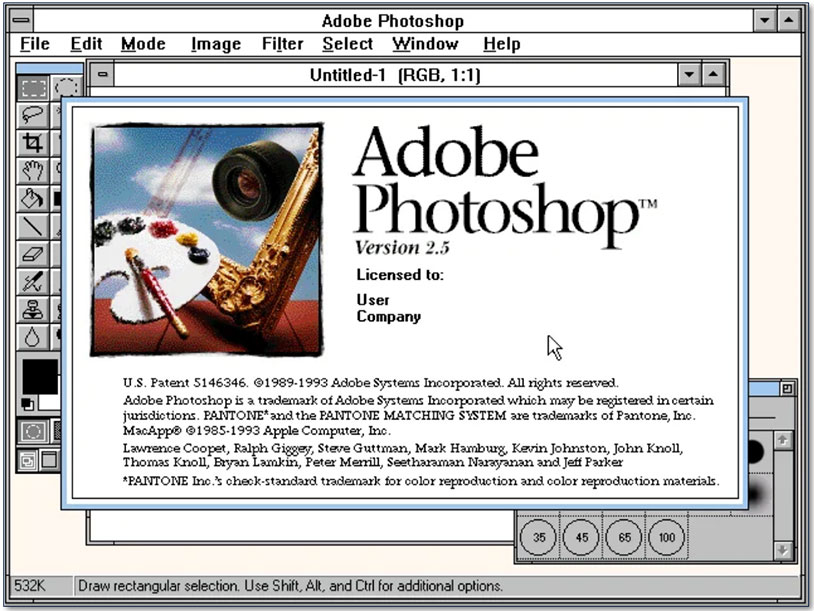 old photoshop