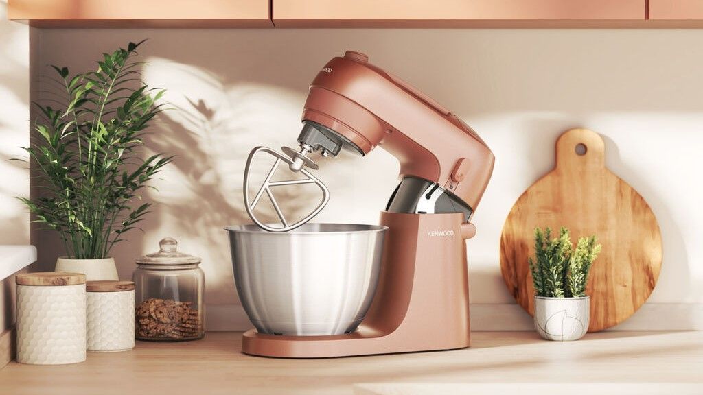 Small kitchen? No problem - Kenwood's tiny stand mixer lets you make up to 48 cupcakes and fits virtually anywhere