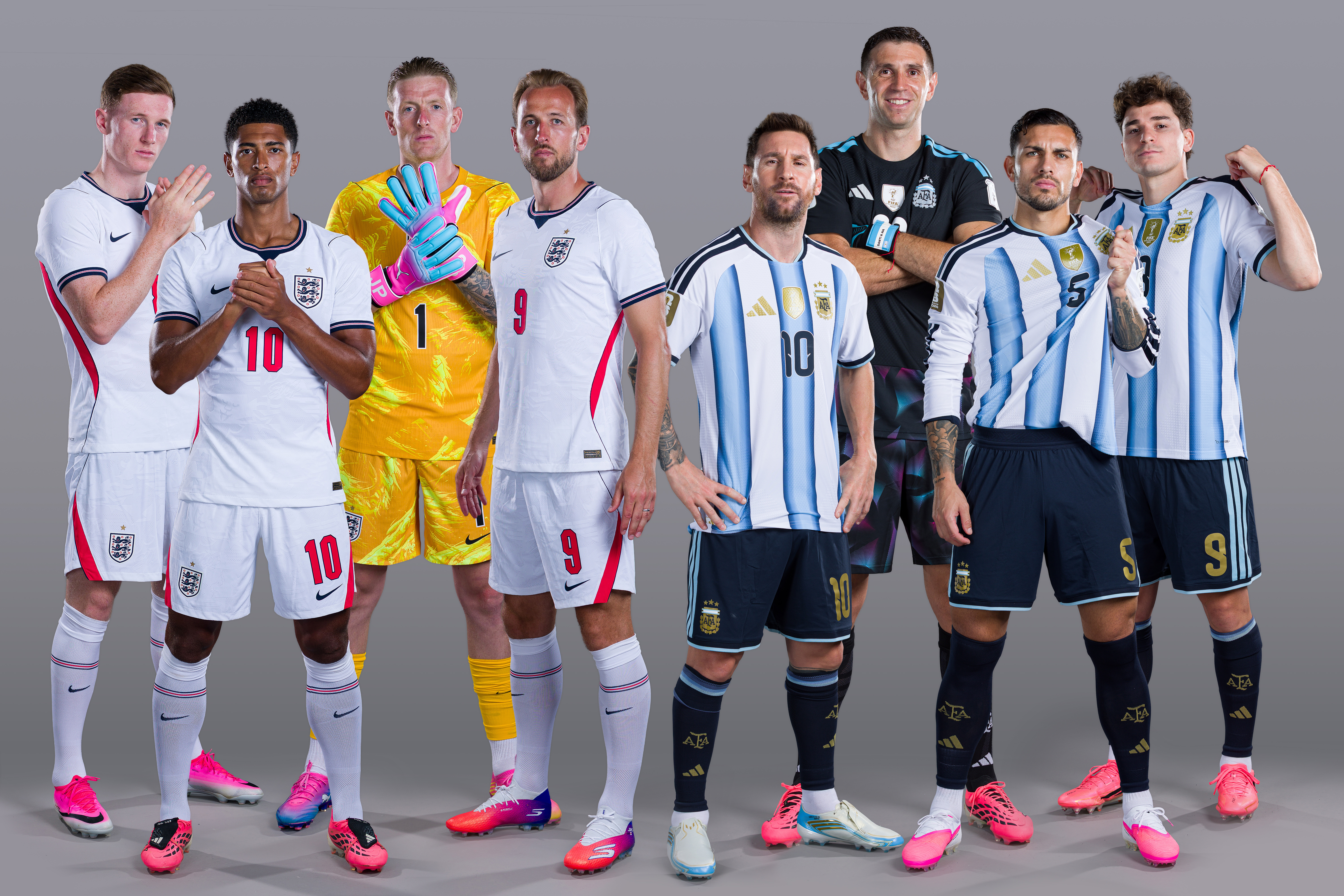 Messi will finally face off against England