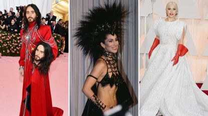 Jared Leto, Cher, Lady GaGa all wearing unusual accessories on the red carpet