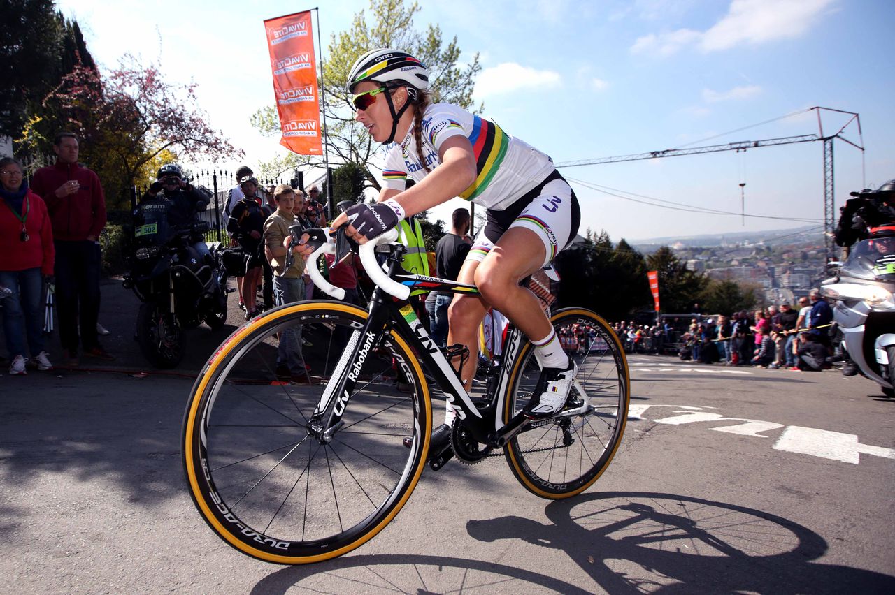 World champion Pauline Ferrand-Pr&eacute;vot (Rabo Liv)