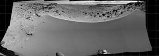 Mars Rover Curiosity at Dingo Gap
