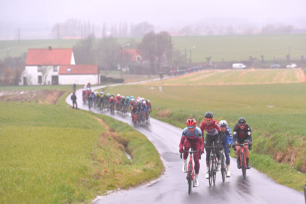 Tony Martin (Katusha-Alpecin) was aggressive in the rain