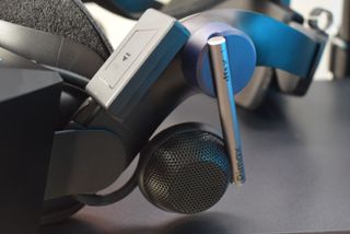 Pimax Crystal VR headset over-ear speakers