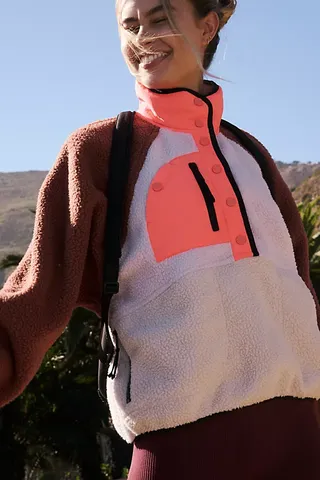 Hit the Slopes Colorblock Pullover